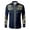 A01 Dark Blue, variant on SXCXLSA Western Shirts For Men Cowboy Embroidered Long Sleeve Button Collar Shirt Regular Fit Business Casual Blouse With Floral Design Black L