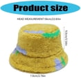 thumbnail image 5 of Weflink Faux Shearling Fisherman Hat Windproof Winter Beanies For Outdoor Activities And Cold Weather Protections, 5 of 17