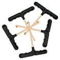 thumbnail image 1 of MasteelfCA 5 Pcs Tendeurs de Lacets Portables en Forme de T, 1 of 7