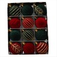 thumbnail image 1 of 12 Piezas 6CM Bola de Navidad Adornos Decoraciones de Árboles para Vacaciones Boda Decoración de Árbol de Navidad Bola Colgante F, 1 of 9