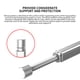 thumbnail image 4 of Soporte De Tarjeta De Video Rise Soporte De Aleación De Aluminio Gpu Brace Soporte De Tarjeta Gráfica Soporte Profesional Duradero Antideslizante Para Computadora Oficina En El Hogar Advancent EL014345-01, 4 of 4