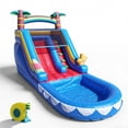 thumbnail image 4 of Relunch 21x9x12ft Commercial PVC Inflatable Water Slide Bounce House with Splash Pool &Blower for Kids Outdoor Party, 4 of 11