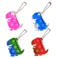 thumbnail image 4 of CAROOTU Mini Push Bubble Fidget Toy Cute Cartoon Keychain Pendant Portable Decompression Toy Great Gift for Children New, 4 of 6
