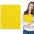 thumbnail image 3 of 3 Ring Binder Dividers with 8-Tabs, Letter Size PP Binder Dividers, Thickened Plastic Index Dividers, Flexible Crack-Proof Waterproof Index Divider Sheets, Page Divider Sheets for Document Sorting, 3 of 6