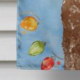 thumbnail image 4 of Carolines Treasures CK2482CHF Christmas Lights Labradoodle Flag Canvas House Size, 4 of 4