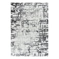 thumbnail image 5 of MDA Rug Imports Petra Collection Grey/White Abstract Area Rug 3'9'' X 5'9'' 4' x 6' Indoor,Accent, 5 of 5