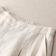 thumbnail image 4 of Yanyanz Dress Pants Women, Women's 2025 Spring And Summer Drooping Pants High Waist Loose Slim Casual Pants Straight Leg Casual Pants, Wide Leg Pants Woman, Palazzo Pants for Women Beige XL, 4 of 8