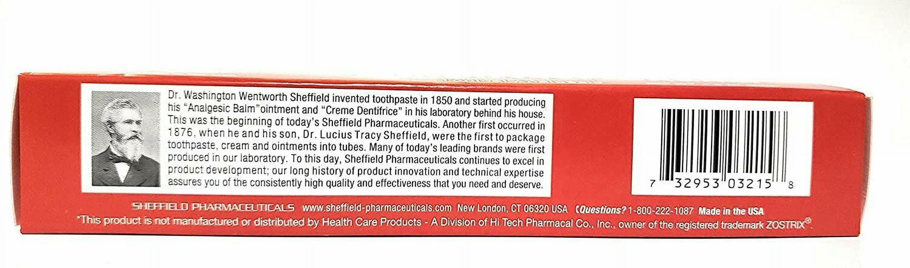 Dr.Sheffield Arthritis & Muscle Pain Relief Cream Muscle Rub 1.5 oz, 2-Pack