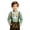 001-Green721, variant on Byoo Toddler Boy's Stag Wheat Patch Graphic Shirt Lapel Collar Long Sleeve Bavarian Top Oktoberfest Blouse