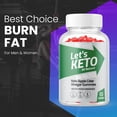 thumbnail image 4 of (3 Pack) Let's Keto ACV Gummies - Supplement for Weight Loss - Energy & Focus Boosting Dietary Supplements for Weight Management & Metabolism - Fat Burn - 180 Gummies, 4 of 7