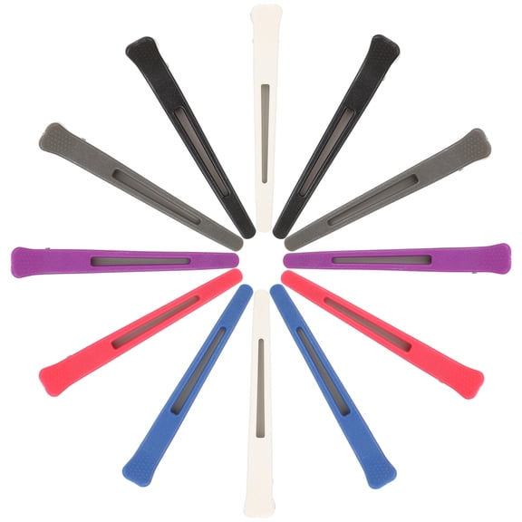 LULULION Hair Accessories Women Hairdressing Tool Assorted Color 12Pcs