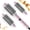 Pink, variant on Chic Pink Hot Brush Styler with Digital LCD Display, 3-in-1 Ceramic Ionic Volumizer, Straightener & Curler for Salon Blowouts, Includes Heat Resistant Glove