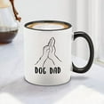 thumbnail image 3 of Shop4Ever® Dog Dad High Five Man's Best Friend Funny Ceramic Coffee Mug Tea Cup (11 oz.), 3 of 5