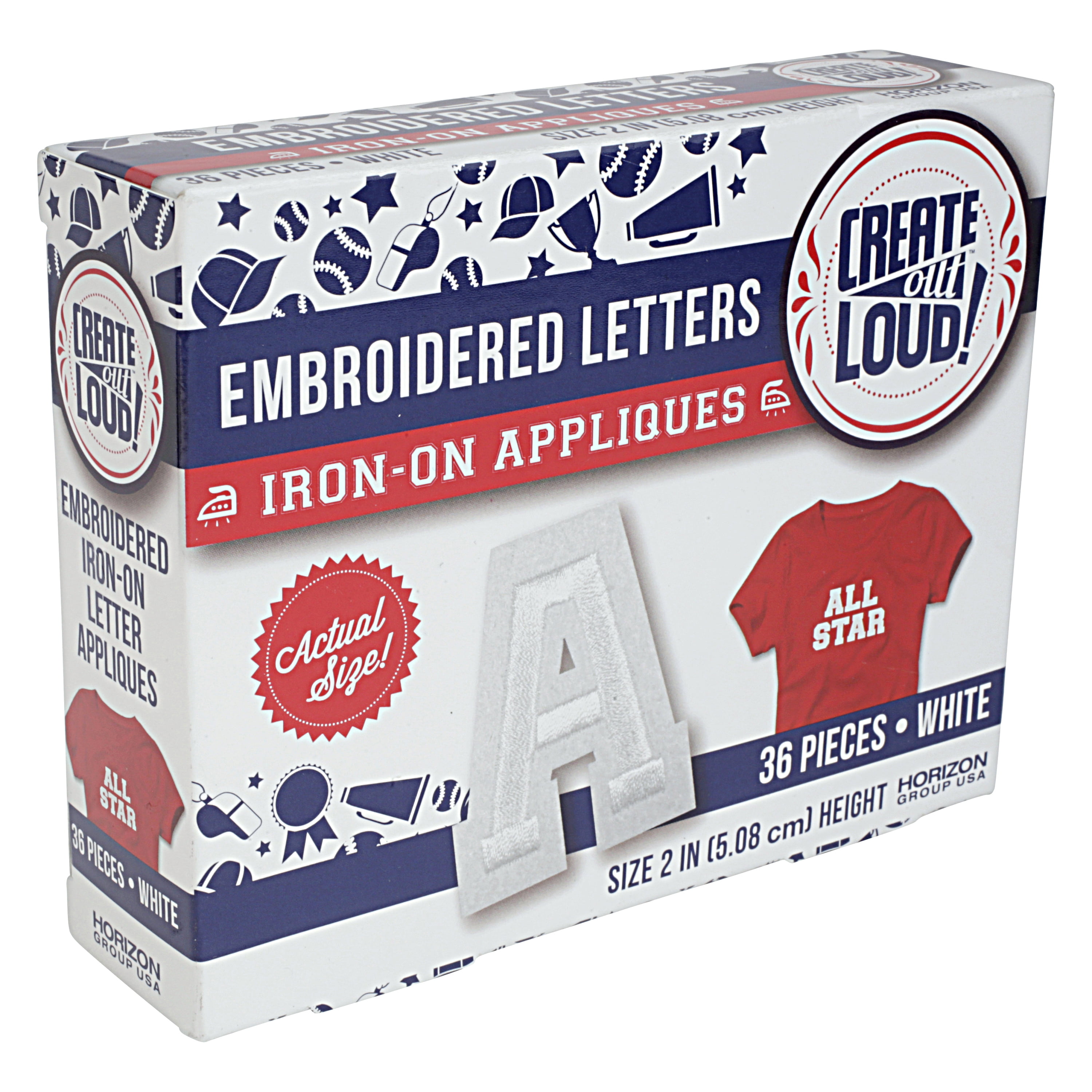 Iron-On Letters – Dressew Supply Ltd.