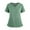 Green, variant on Scrub Shirt Fashion Workwear Inspired Top, Soft for Lounging, Errands & Casual Wear | Scrub Tops Women Pink 5XL