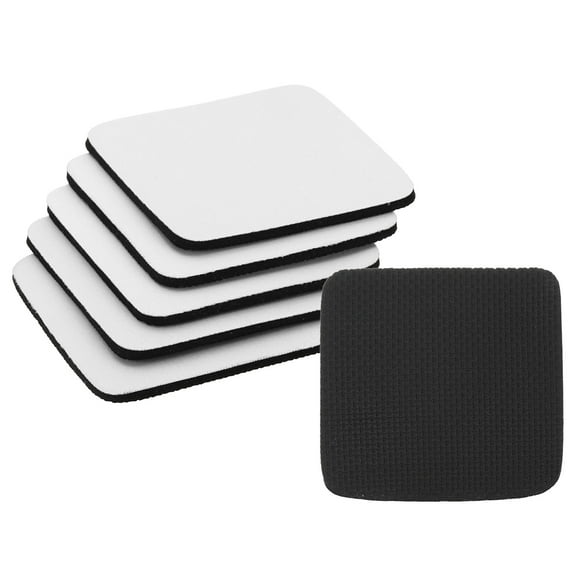REGALWOVEN Sublimation Coasters Blank Cup Coasters for Heat Press Protection 10