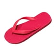 thumbnail image 1 of FRSASU Sandales de Plage Minces pour Femmes, Pantoufles de Douche Plates pour l'Été Salle de Bain Plage Piscine, Sandales de Plage de Base Ultra Légères Chaussures Souples Rouges, 1 of 8