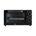 thumbnail image 1 of Total Chef 4-Slice Toaster Oven with Timer and Temperature Control (1,000 Watts), Versatile Oven for Toasting & Baking, 1 of 9