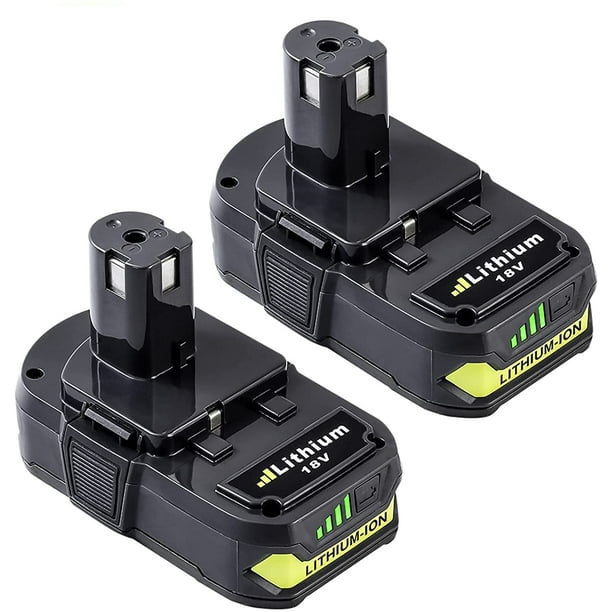2Packs P102 3.0Ah Replacement for Ryobi 18V Lithiumion Battery P102