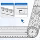 thumbnail image 2 of Goniómetro de 4 piezas para fisioterapia con rotación de 360 grados, 2 of 5