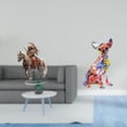 thumbnail image 2 of Adorno de mesa de cachorro caballero acrílico, centro de mesa, multicolor, coleccionable, escultura realista de animal, decoración para el hogar,, 2 of 8