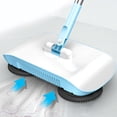 thumbnail image 3 of Blue Household Hand Push Sweeper Floor Cleaning Tools, 3 of 9
