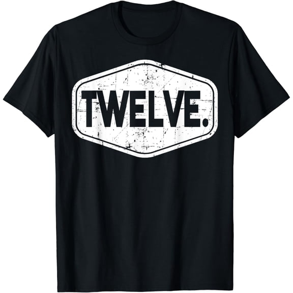 12th Birthday of Boy or Girl, 12 years old, twelve T-Shirt mens t shirt,black,women,funny,misfits,men,journey