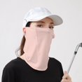 thumbnail image 2 of ibiyuan Balaclava Men Ear Hanging Sun Scarf Lightweight Breathable UV Shield Multifunctional Outdoor Gear for Riding Hiking Fishing and Sun Hat Matching, 2 of 4