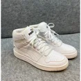 thumbnail image 2 of PU & MA Rebound High Top Sneakers Classic Casual Shoes White Mens Size 8.5, 2 of 6