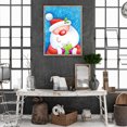 thumbnail image 3 of Cuadros Decorativos Kit 5D Rhinestone DIY Santa regalo Taladro redondo completo Pintura de diamantes (B4975) Wdftyju embutido en tela, 3 of 9
