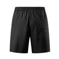 thumbnail image 6 of Dagugfen Summer Shorts for Men Drawstring Mesh Solid Color Loose Breatable Workout Sports Shorts, 6 of 7