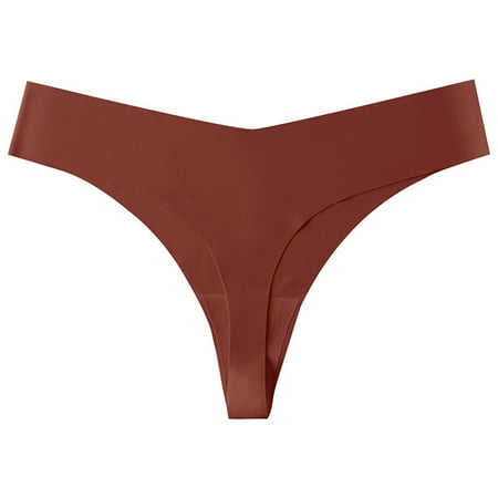 Bigersell Postpartum Underwear Clearance Seamless Underwear Period Panty Style P-403 Spandex Shaping Panties G String Thongs Ladies Briefs High Waist Women s Panties Purple S