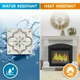 thumbnail image 4 of Mi Alma Vinyl Peel and Stick Vintage Rustic R22 Backsplash Tile Stickers, Gray and White, 4" x 4" (24-Pack), 4 of 10