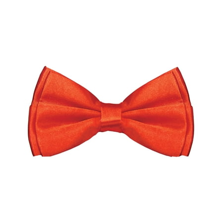 UnderWraps Adults Christmas Red Satin Bow Tie Costume Accessory | Walmart (US)