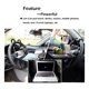 thumbnail image 4 of Escritorio de computadora multifunción para automóvil, escritorio plegable para almuerzo, soporte para computadora portátil para asiento de automóvil, mesa para comida y bebidas, portavasos, 4 of 8