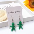thumbnail image 2 of Pendientes Muñeca Multicolor Cute Doll Earrings Popular Funny Fashion Earclips, 2 of 2