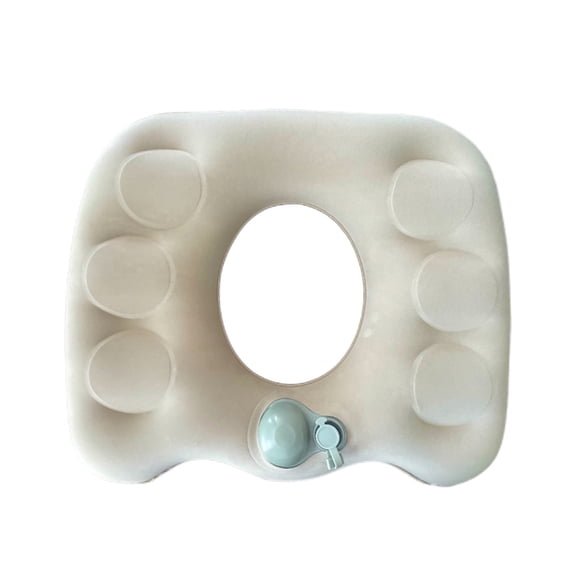 Inflatable Donut Seat Cushion Hemorrhoid Pillow for Tailbone and Bedsores Support