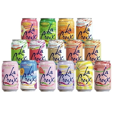 LaCroix Sparkling Water 15 Flavors Variety Pack 12 Oz Cans | Pack of 15