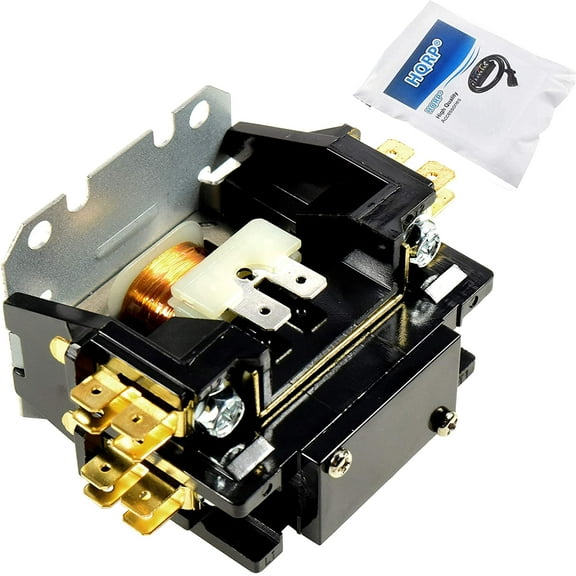 HQRP Single Pole / 1 Pole 30 Amp Condenser Contactor Compatible with Day & Night HN51KB024 Replacement