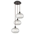 thumbnail image 7 of Innovations Lighting - Ithaca - 3 Light Cord Hung Multi Pendant In Industrial, 7 of 7