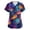 02-Dark Purple, variant on Women Scrubs Sets Clearance Sale,Halloween Scrub Top Women Plus Size Women'S Cute Printed Short Sleeve V-Neck Nurse Care Worker Uniform Scrubs Top,Army Green,XXXL