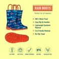 thumbnail image 3 of Wildkin Kids Rain Boots for Boys and Girls (Transportation), 3 of 7