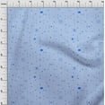 thumbnail image 4 of oneOone Cotton Cambric Medium Blue Fabric Stripes Sewing Craft Projects Fabric Prints By Yard 42 Inch Wide, 4 of 4