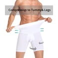 thumbnail image 2 of VASLANDA Men Tummy Control Shorts High Waist Slimming Shapewear Body Shaper Leg Underwear Briefs, 2 of 7