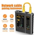 thumbnail image 4 of justharion Testeur de Câbles Ethernet Outil de Test de Réseau Cat5 Cat5E Cat6 pour Réseau Noir, 4 of 8