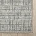 thumbnail image 7 of Well Woven Abstract Bali Modern Retro Plaid Flat-Weave Beige 5'3" x 7'3" Area Rug, 7 of 7