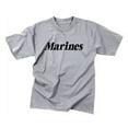thumbnail image 2 of (Price/EA)Rothco 66032 Kids Marines Physical Training T-shirt-Grey-S, 2 of 2