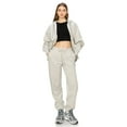 thumbnail image 4 of Cali1850 Women's Premium Cloud Fleece Sweatpants Drawstring Elastic Waist Soft Cozy Casual Pants, 4 of 7