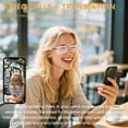 thumbnail image 2 of AI Smart Glasses: Real-Time Translation for 164 Languages, AI Chat, Hi-Fi Sound, Photochromic Lenses & Metal Frame, 2 of 13