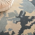 thumbnail image 6 of SAFAVIEH Bella Faye Abstract Area Rug, Steel Blue, 6' x 6' Round, 6 of 11